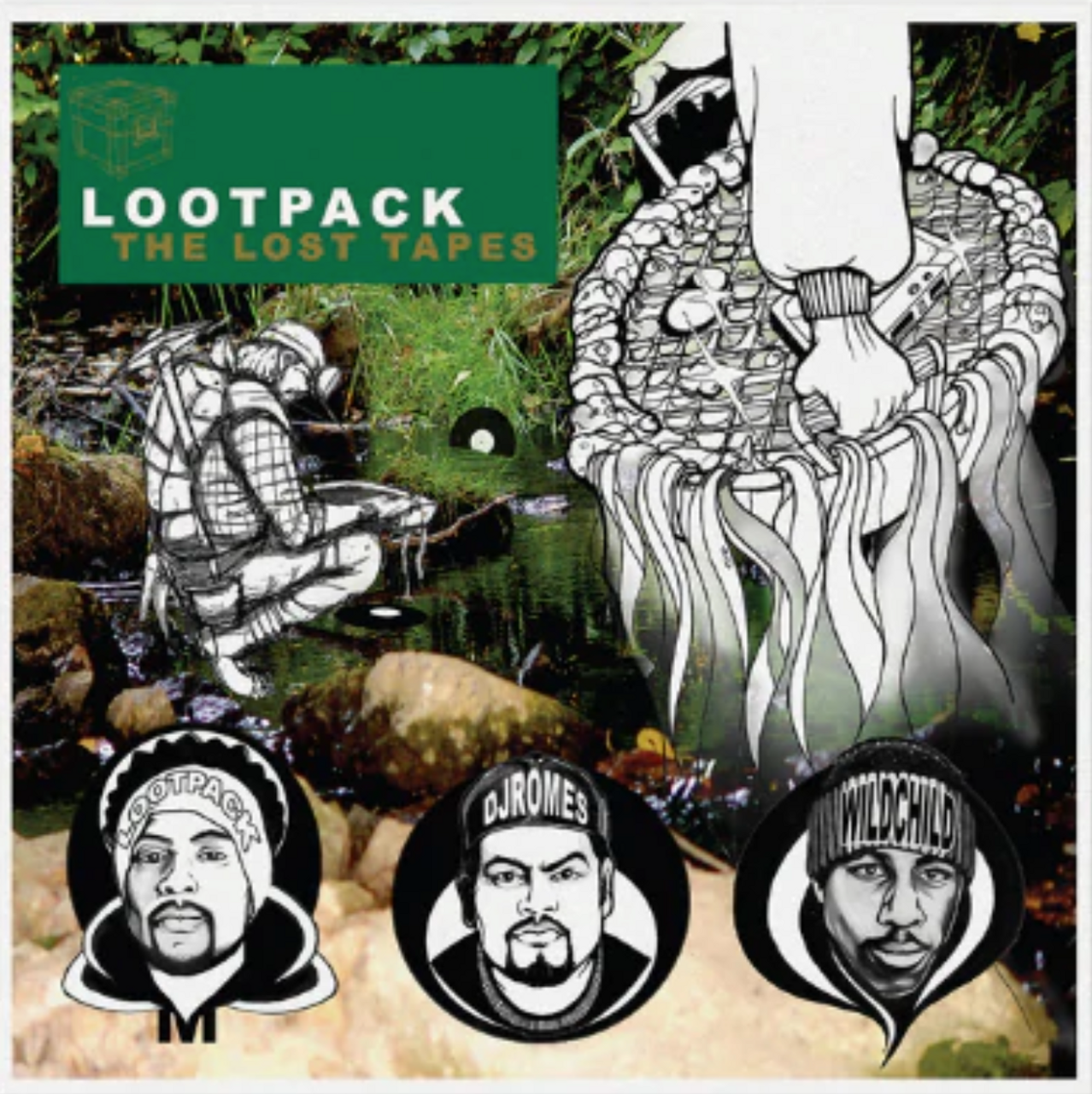 新品12inch LOOTPACK MADLIB、 Lootpack Weededed Remix Madlib Wildchild 2000 12” Vinyl Hip