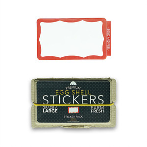 Red Wavy Border Blanks - 80 PACK Red Wavy Border Blanks - 80 PACK