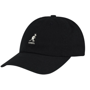 KANGOL | WASHED BASEBALL | BLACK