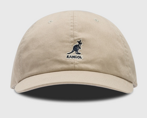 KANGOL | WASHED BASEBALL | KHAKI KANGOL | WASHED BASEBALL | KHAKI