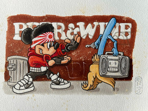 BIG DADDY DEUCE | THE BROOM SCENE - A4 PRINT