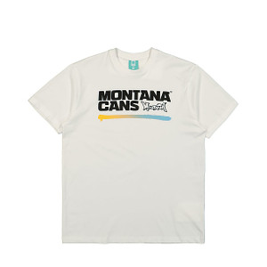 MONTANA CANS | TYPO LOGO LINE |WHITE MONTANA CANS | TYPO LOGO LINE |WHITE