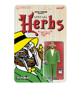 MF DOOM | Special Herbs LE | ReAction Figure MF DOOM | Special Herbs LE | ReAction Figure