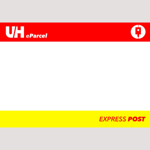 EGGSHELLS STICKER EXPRESS POST EGGSHELLS STICKER EXPRESS POST
