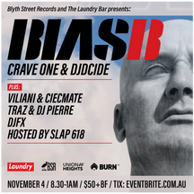BIAS B - LIVE AT THE LAUNDRY - NOV 4 2023