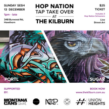 Live Graffiti art at The Killburn ft Portal & Sugar