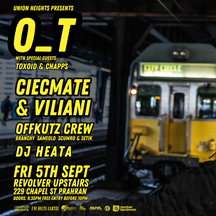 O_T LIVE AT REVS FRI 5TH SEPT