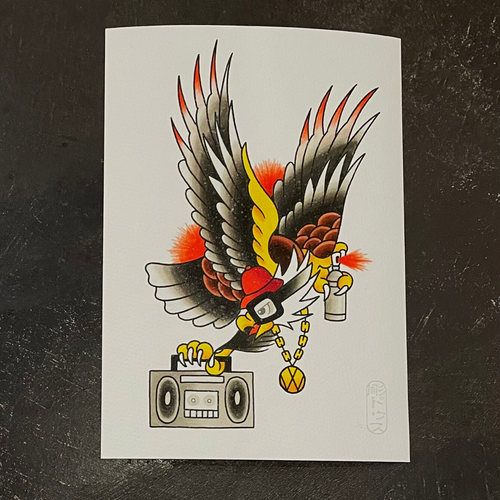 BIG DADDY DEUCE | VANDALS WANTED - A4 PRINT