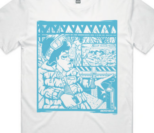 SHEM - WATCHING MY NAME GO BY - WHITE/BLUE