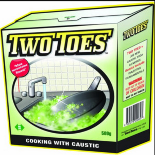 TWO TOES - COOKING WITH CAUSTIC - GREEN VINYL