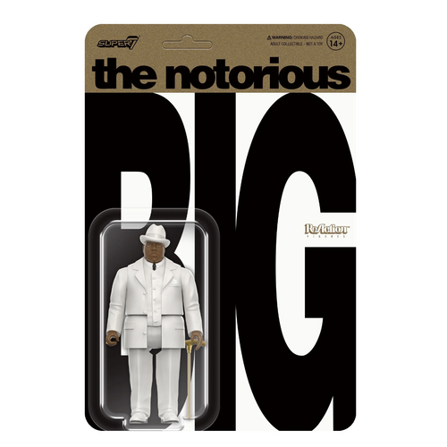 NOTORIOUS B.I.G | BIGGIE IN WHITE SUIT | REACTION FIGURE