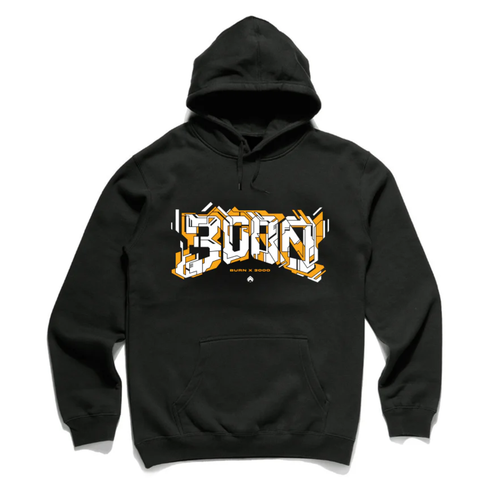 BURN X 3000 HOOD | BLACK
