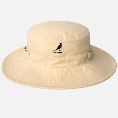 KANGOL | UTILITY CORDS JUNGLE HAT | BEIGE