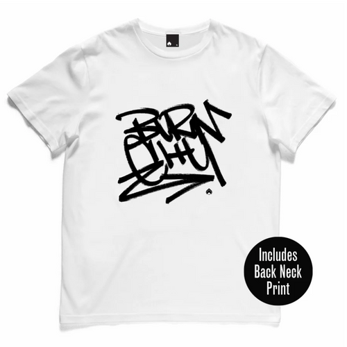 BURN CITY TAG | WHITE
