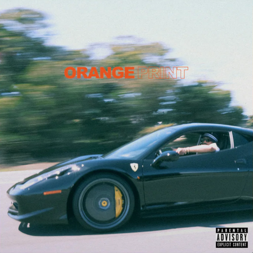 LARRY JUNE - ORANGE PRINT