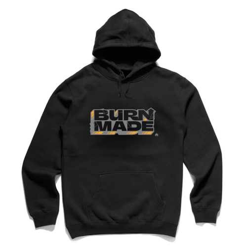 BURN MADE HOOD | BLACK