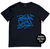 BURN CITY TAG | BLACK/BLUE