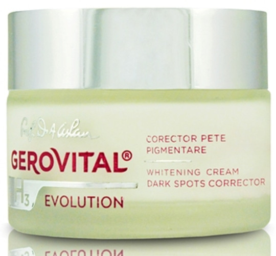 Gerovital H3 Evolution Whitening Cream Dark Spots Corrector -1.69 fl.oz.