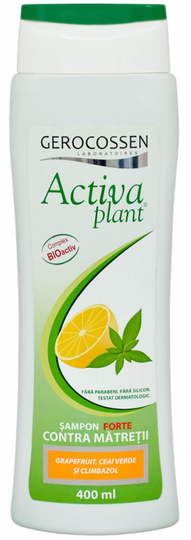 Gerocossen Activa Plant Strong Anti-Dandruff Shampoo --13.52 fl.oz.