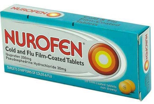 Nurofen Cold & Flu 200mg/30mg Film Coated Tablets