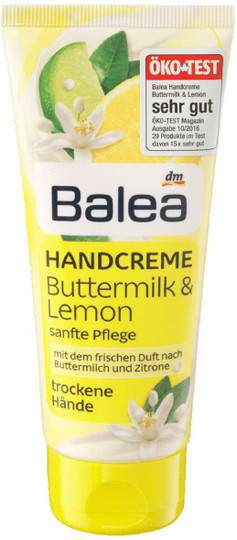 Balea Lemon & Buttermilk Hand Cream