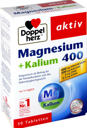 Doppelherz Magnesium & Potassium 30 Capsules