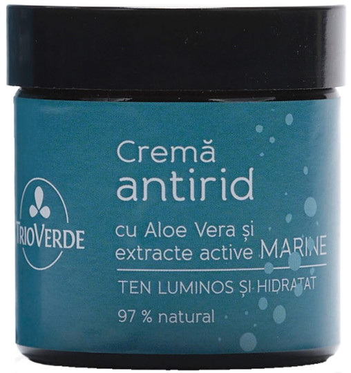 Trio Verde Anti-Wrinkle Cream with Aloe Vera and Marine Extracts