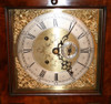 Circa 1900 Burr Walnut Longcase Clock Face