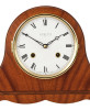 C4119S - Comitti of London Mahogany Napoleon Bell Strike Mantel Clock