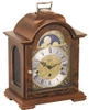 22864-030340 - Hermle Debden Walnut Mantel Clock - Free Delivery & Our Exclusive Free extended Warranty