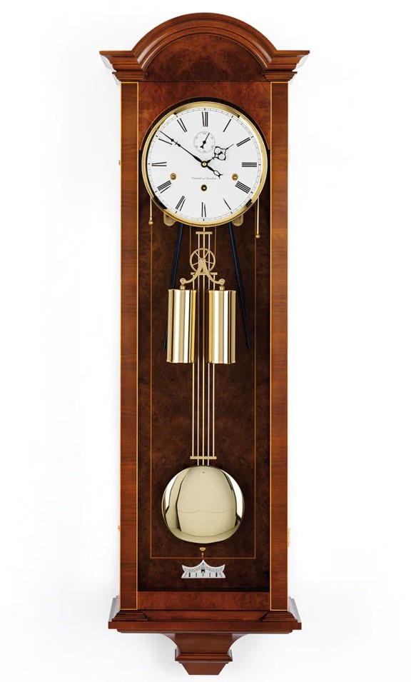 70509030341 Hermle Fulham Westminster Chime Wall Clock