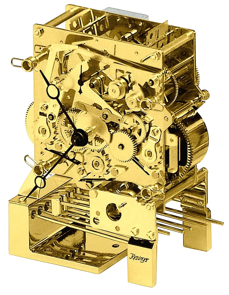 1226-01-04 | Kieninger Contemporary Mantel Clock | Glenbryde