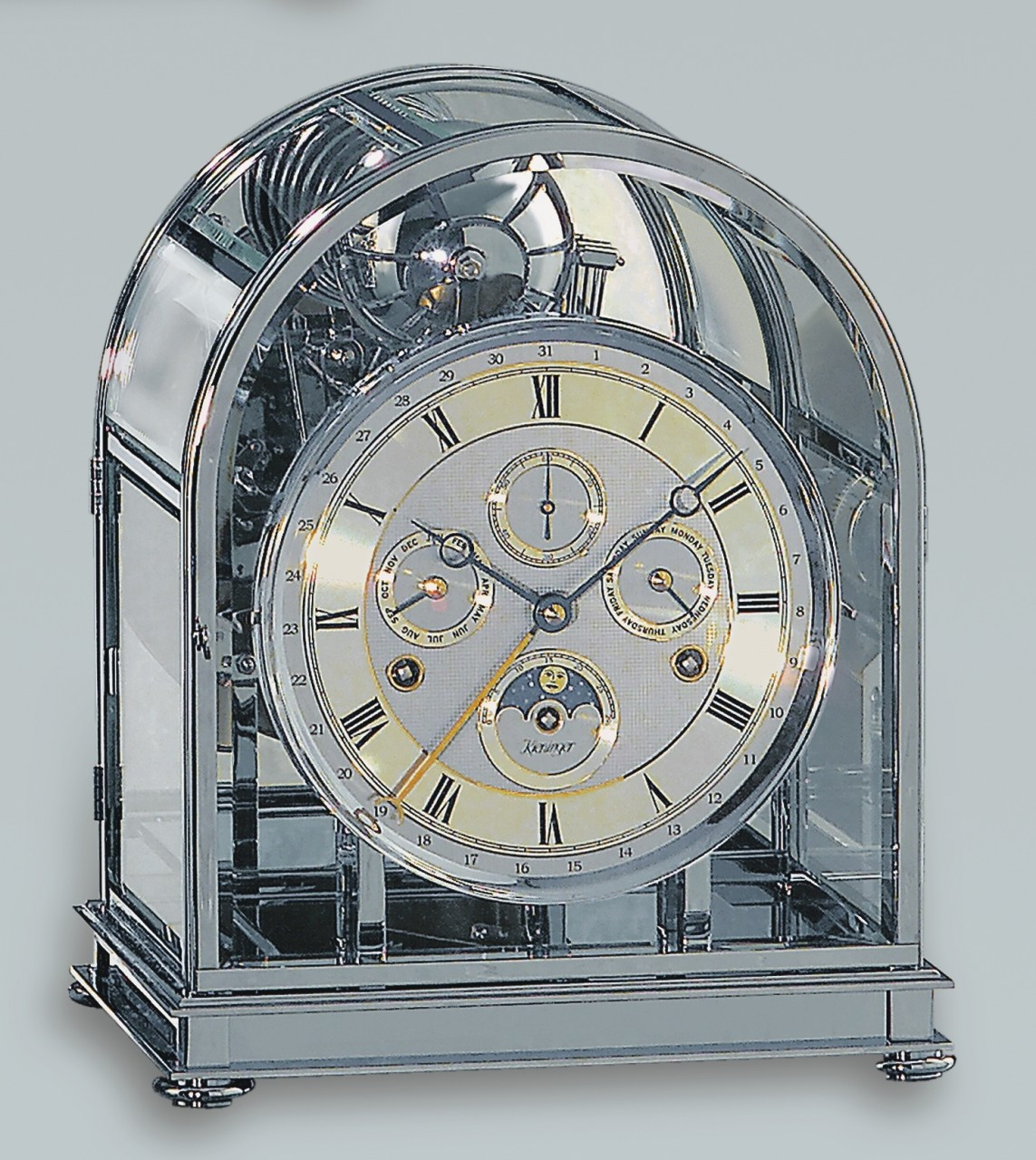 1709-02-02 | Kieninger Table Clock | Glenbryde