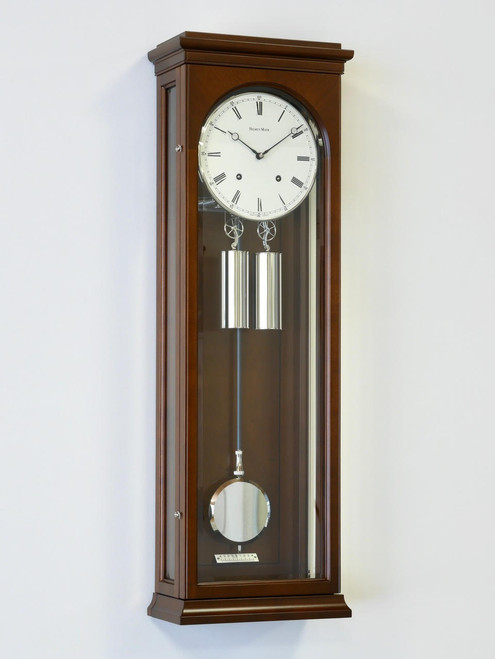 R1660 - Helmut Mayr Classic Regulator Wall Clock - Walnut