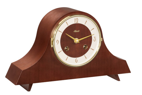 Hermle レトロ木製置時計 ヴィンテージ アンティーク ミッドセンチュリー レトロ ドイツ 木製