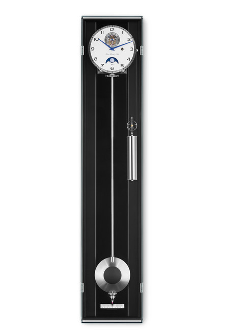 71014-740761 - Hermle Month Running Masterpiece Wall Clock - Black