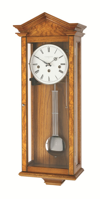C3871CH - Comitti of London 'The Palladian' Regulator Wall Clock  