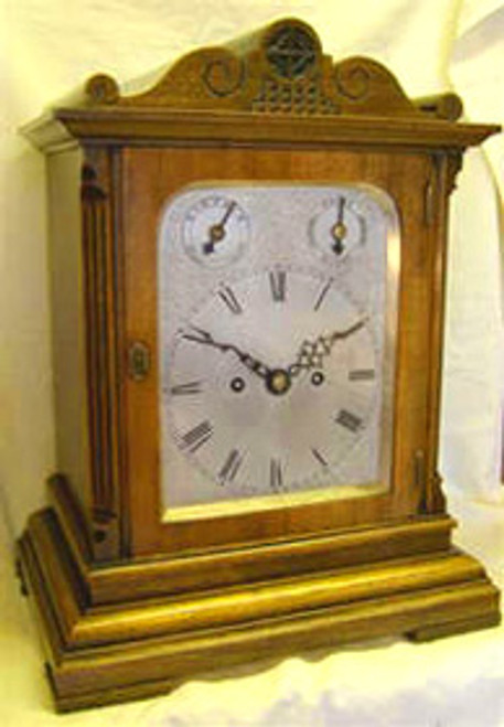 Circa 1900 Winterhalder & Hoffmeier Fusee Bracket Clock