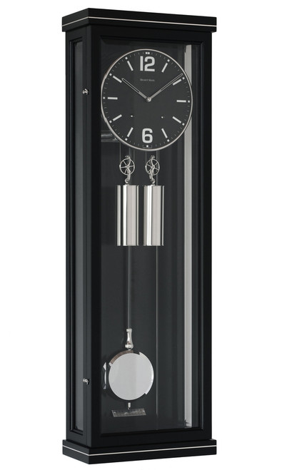 R1690 - Helmut Mayr Regulator Wall Clock - Black Case