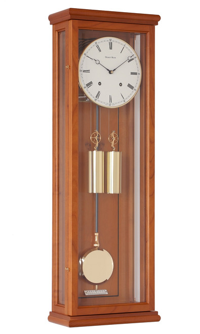 R1680 - Helmut Mayr Classic regulator Wall Clock - Cherry