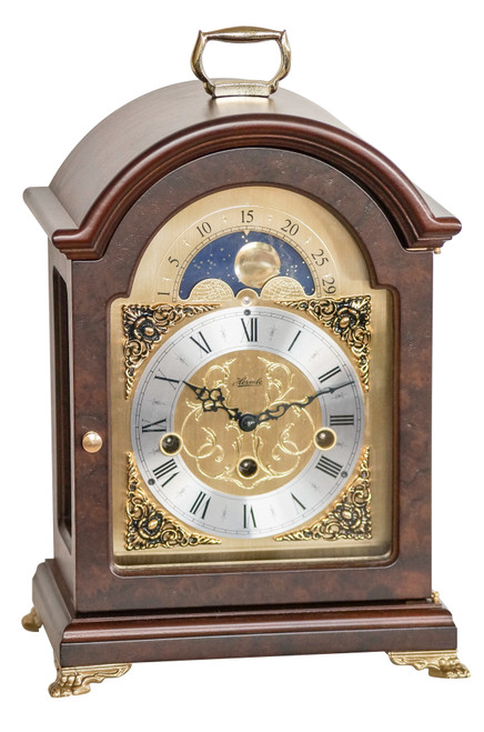 22511-030340 | Hermle Bethnal Walnut Finish Mantel Clock