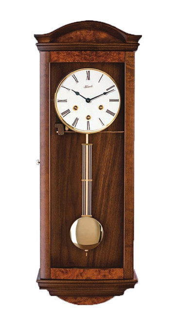 Hermle Walnut Finish Wall Clock - Westminster Chime (71001-030341)