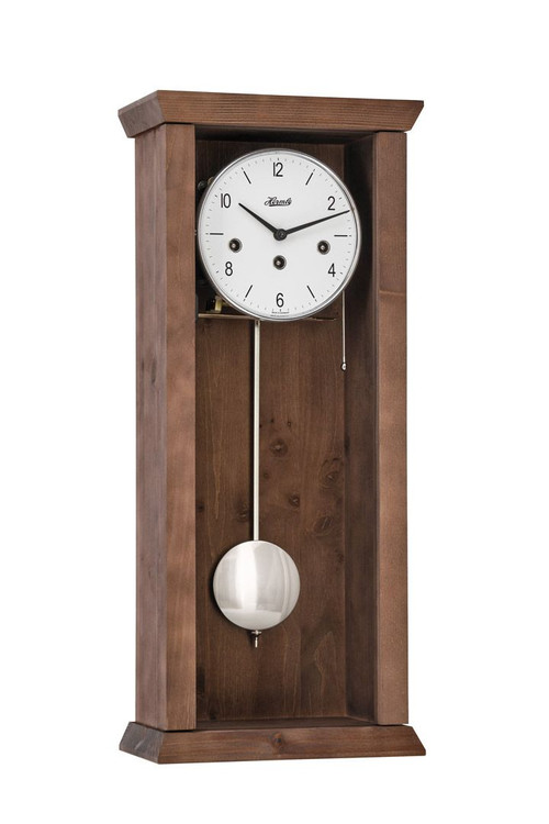 71002030341 Hermle Westminster Chime Wall Clock Walnut finish