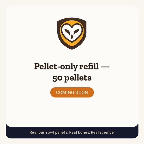 PelletPal placeholder: Pellet-only refill — 50 pellets (coming soon)