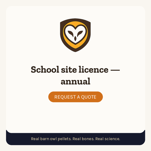 PelletPal placeholder: School site licence — annual (request a quote)