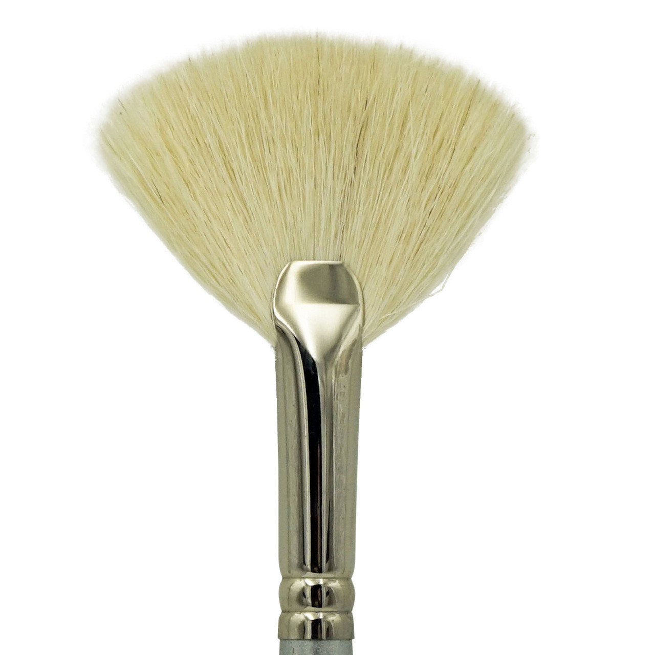 1835 Super Soft Fluffy White Hair Fan Watercolor Brush | Zem Brush