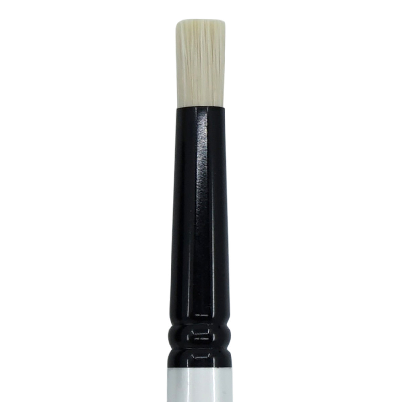 Brush with long handle, white goat hair, 14 mm Brushes