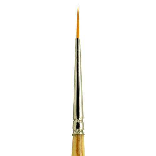 9744 Student Golden Synthetic Long Liner Brush