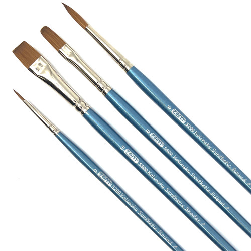 Top Quality Kolinsky Synthetic Artist Brush Sets | Zem Brush