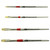 AS-102 Chungking White Hog Bristle Flats Brush Set